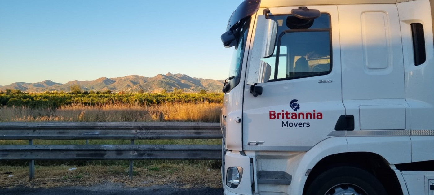 Britannia Truck On The Move